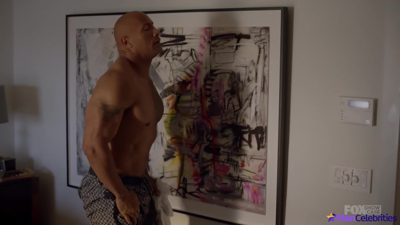 Dwayne Johnson naked NSFW captures.