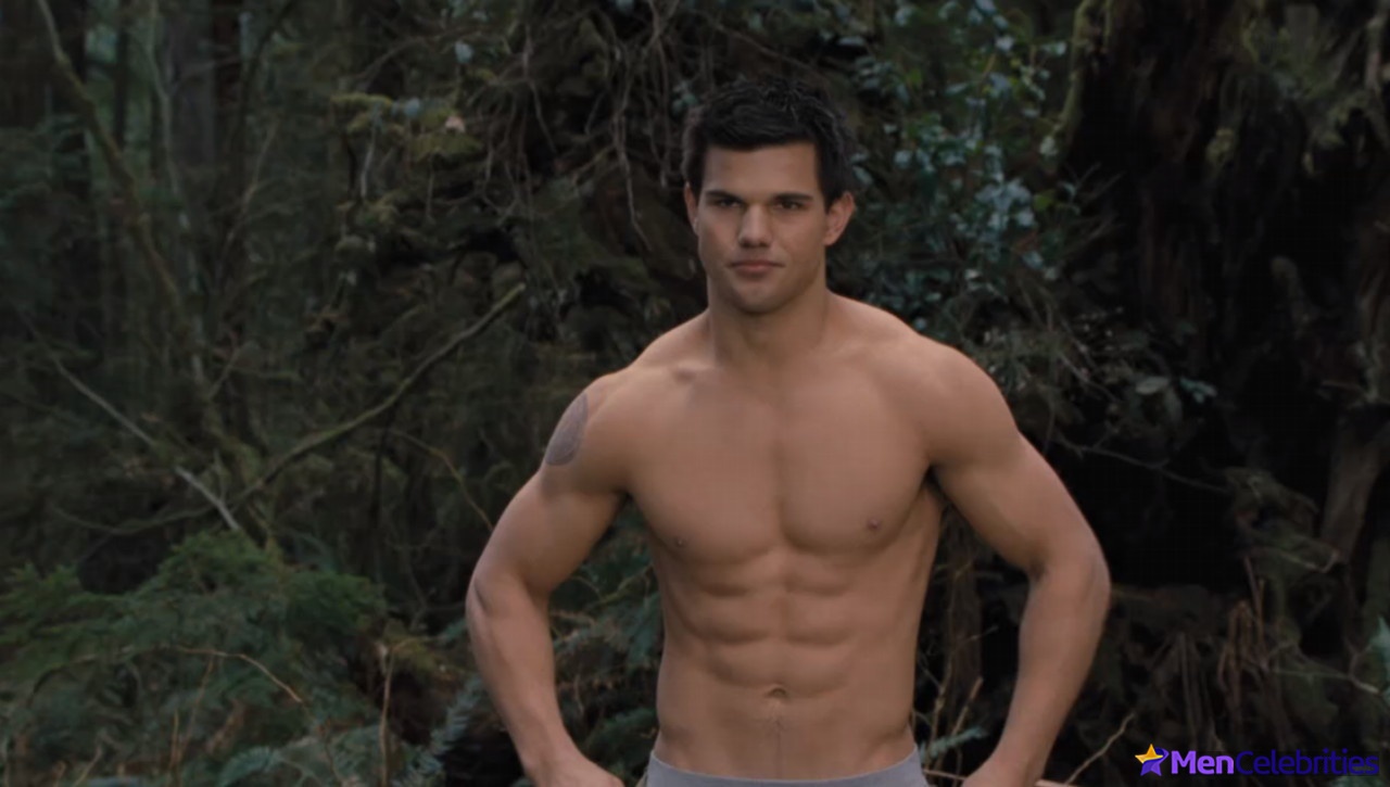 Taylor Lautner hot movie scenes.