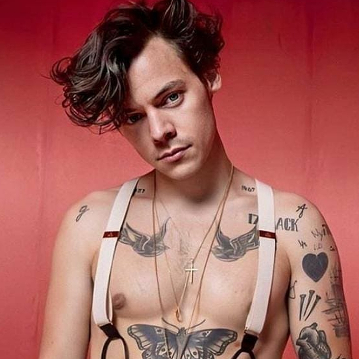 Uncensored naked harry styles Harry Styles