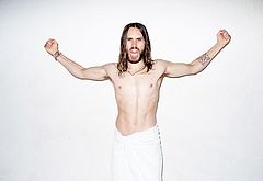 Jared Leto shirtless