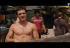 Josh Hutcherson shirtless scenes