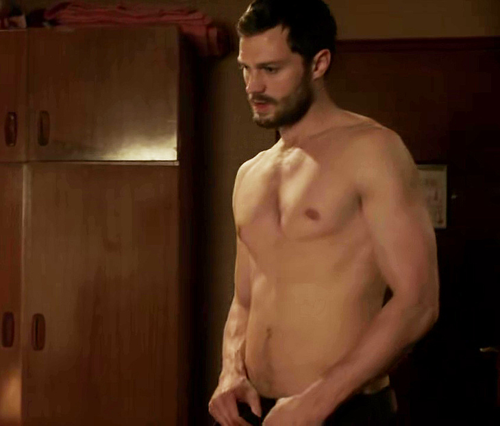 Jamie Dornan shirtless scenes