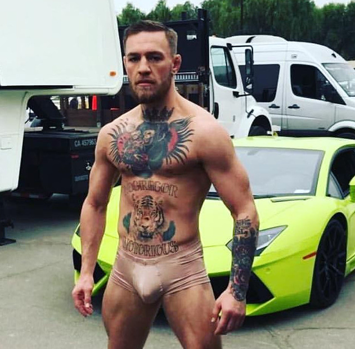 Conor McGregor bulge.