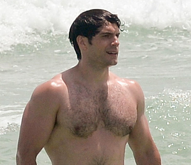 Henry Cavill shirtless