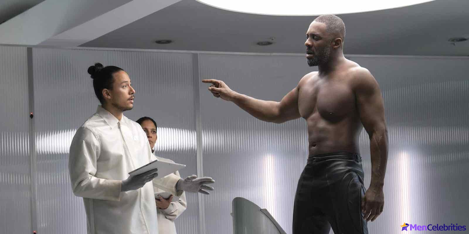 Idris Elba nude sex scenes.