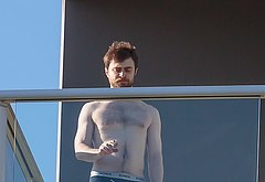Daniel Radcliffe shirtless