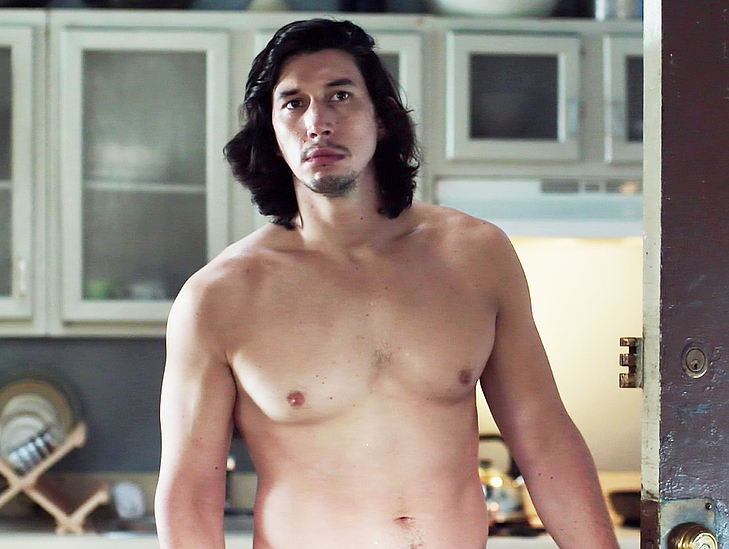 You will howl with delight looking at Adam Driver nude sex scenes. 