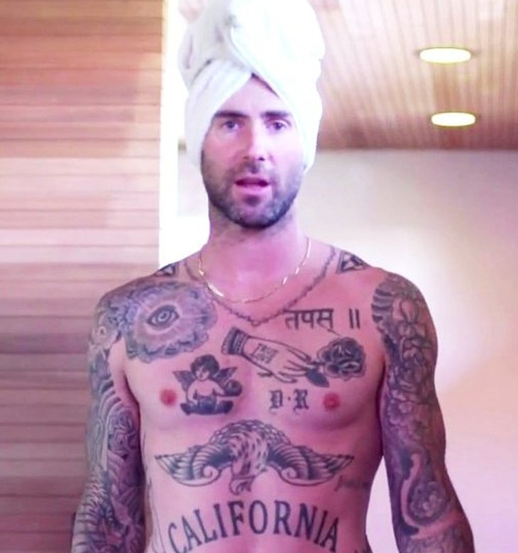 Adam Levine nude home video