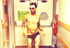 Adam Levine underwear