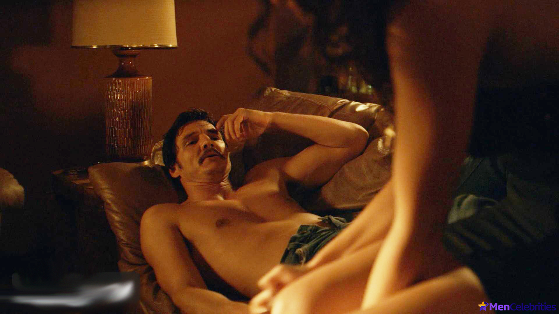 Pedro Pascal nude gay movie scenes.