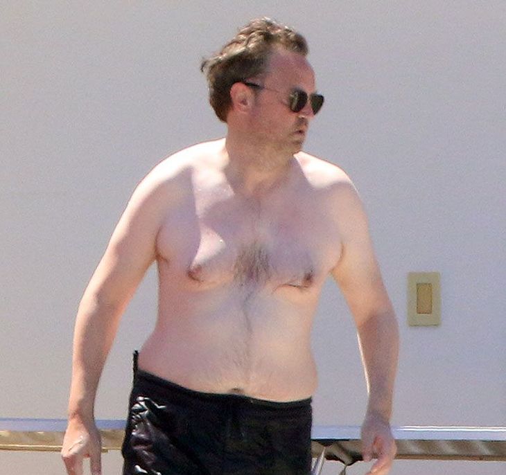 Matthew Perry shirtless pics