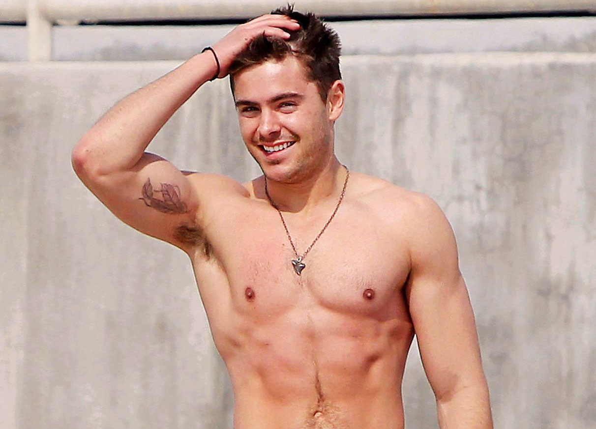 Zac Efron Nude Scandal Leaks & Sex Scenes Collection