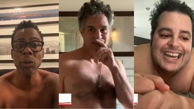 Chris Rock, Mark Ruffalo, Josh Gad and other naked stars made the hottest public service advertising on mail-in ballots!