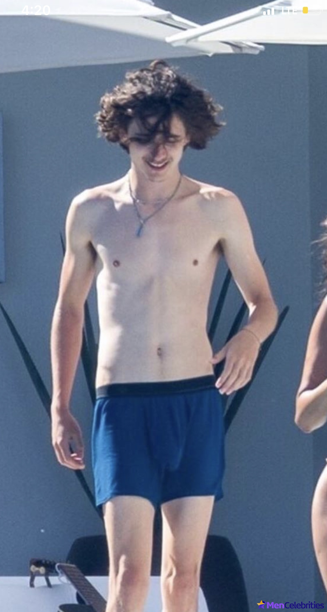 Timothee Chalamet nude and erect cock pics.