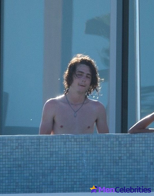 Timothee Chalamet nude and erect cock pics.
