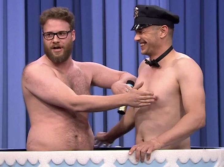 Seth Rogen gay nude scenes