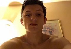 Tom Holland hacked nude selfie