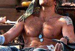 Bradley Cooper shirtless movie scenes