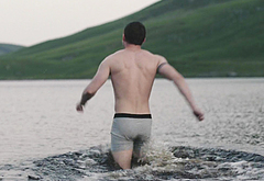 Logan Lerman nude underwear