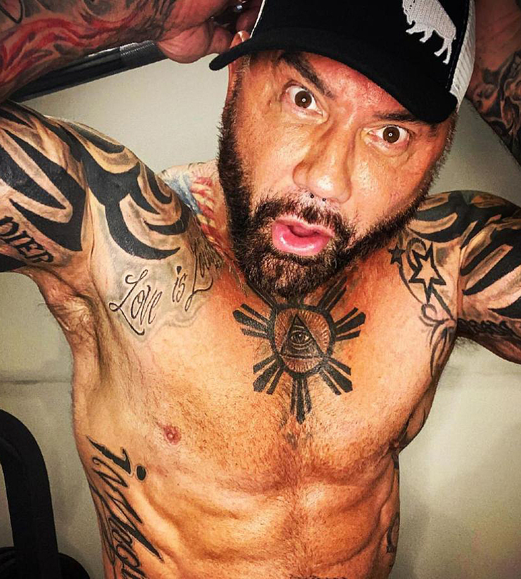 Dave Bautista jerk off