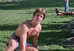 Tom Cruise shirtless movie