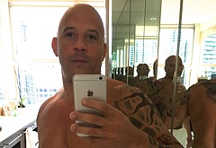 Vin Diesel hacked naked selfie