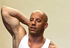 Vin Diesel posing