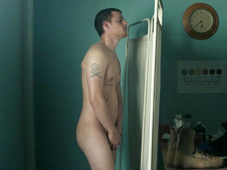 Lucas Hedges nude movie scenes.