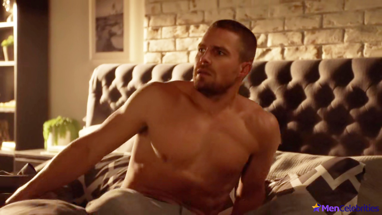 Stephen Amell nude and sex movie scenes.