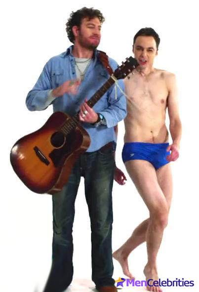 Jim Parsons shirtless & underwear scenes.