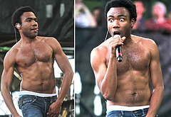 Donald Glover oops public