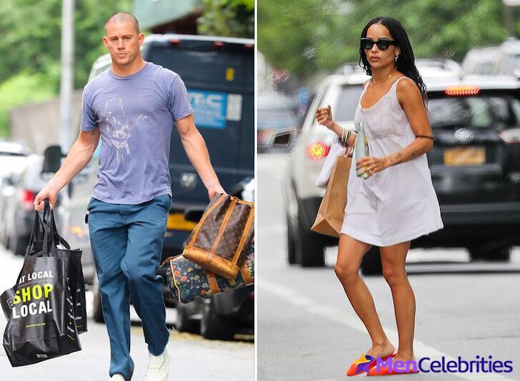 Channing Tatum and Zoe Kravitz together