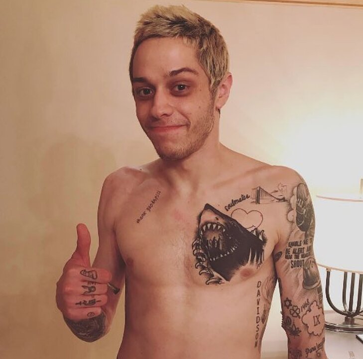 Pete Davidson hacked naked pics