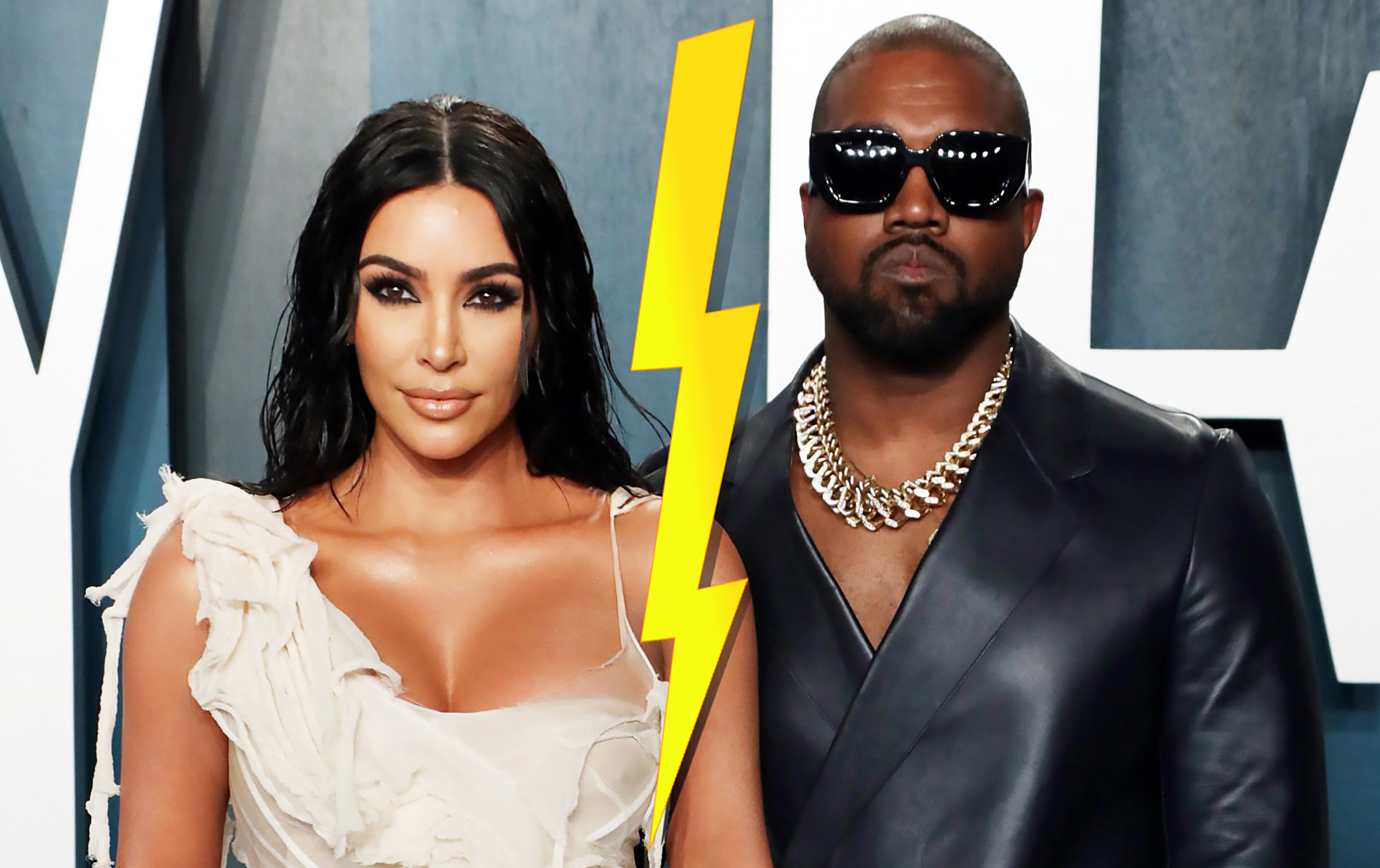 Kanye West & Kim Kardashian Divorce And Share Child Custody