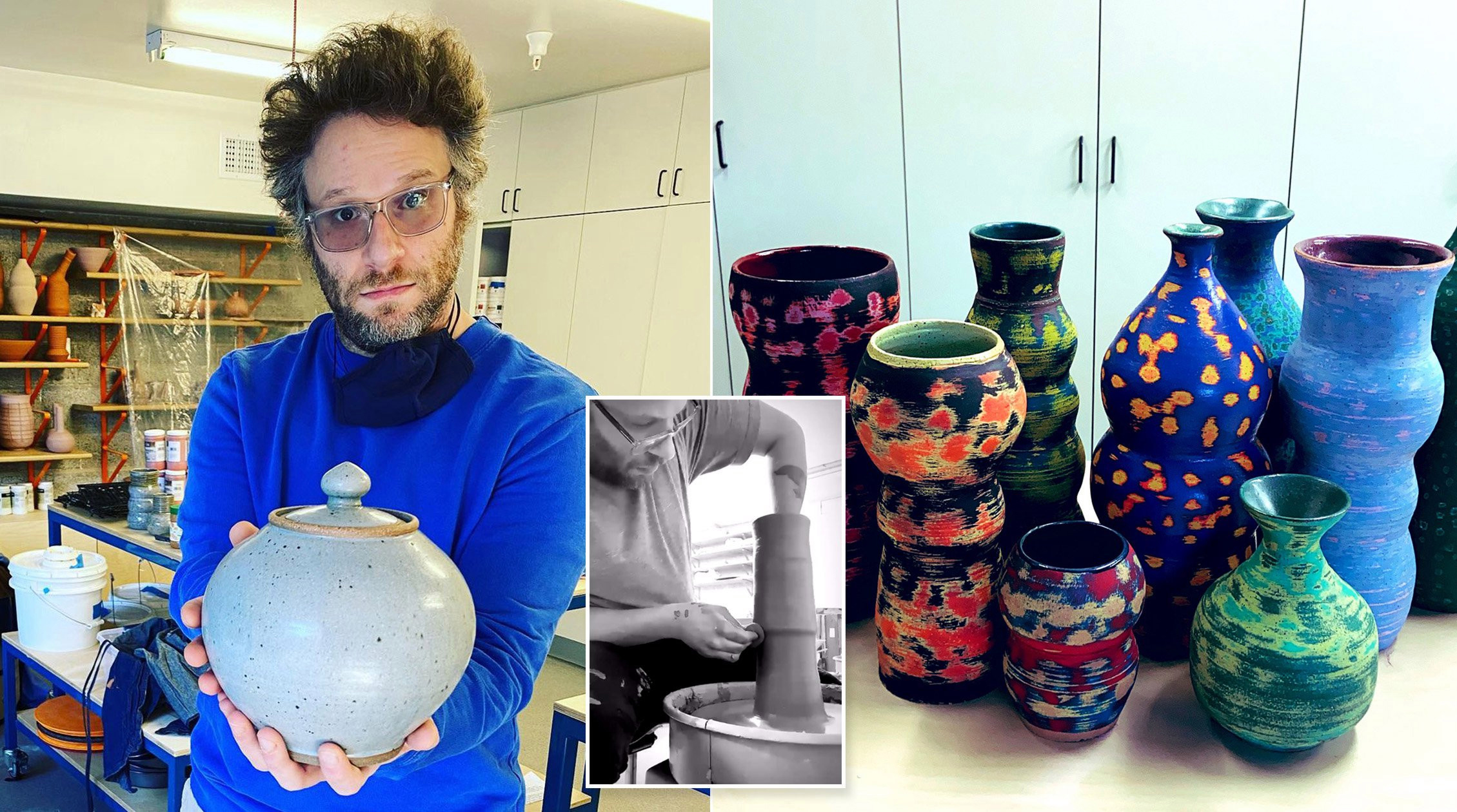Seth Rogen made thousands of dollars selling a ceramic vase