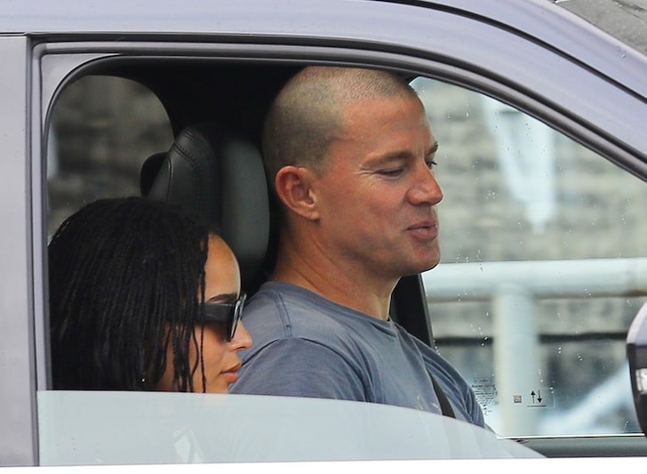 New celebrity couple? Looks like Channing Tatum and Zoe Kravitz spotted on a date