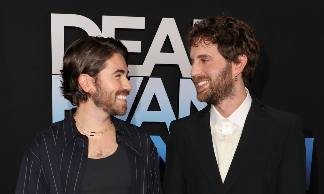 Lovebirds Ben Platt and Noah Galvin attend ‘Dear Evan Hansen’ Premiere together