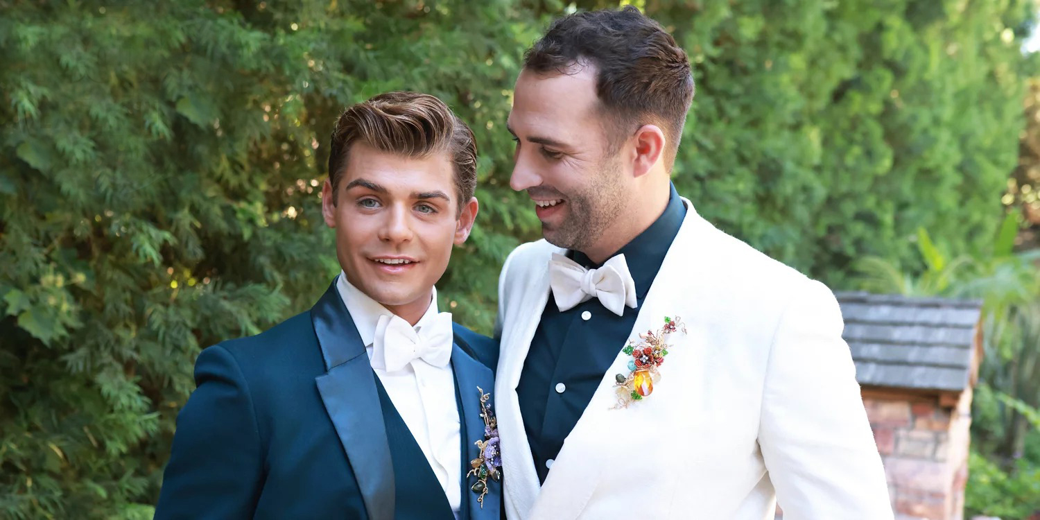 Garrett Clayton and Blake Knight’s fairytale wedding – how it was