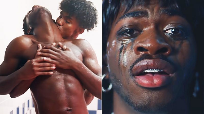 Hot Lil Nas X has shower and locker room sex in new music video “That’s What I Want”