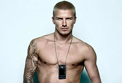 David Beckham nudes shots