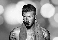 David Beckham penis shots