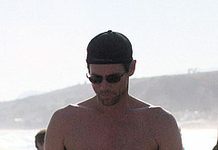 Jim Carrey shirtless shots