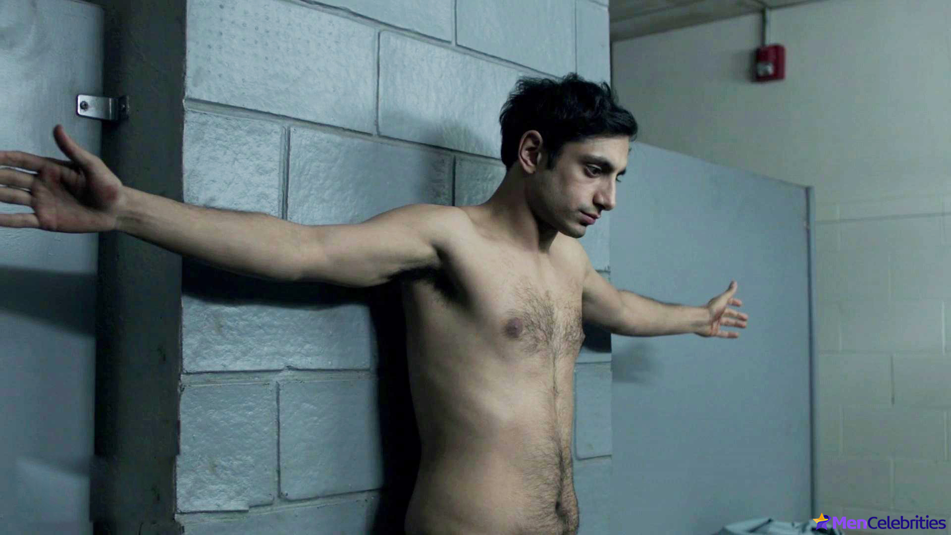 Riz Ahmed shirtless and underwear scenes 