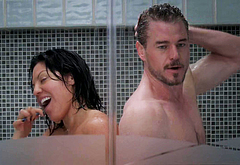 Eric Dane shower scenes