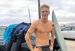 Cody Simpson beach photos