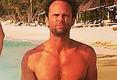 Walton Goggins shirtless beach