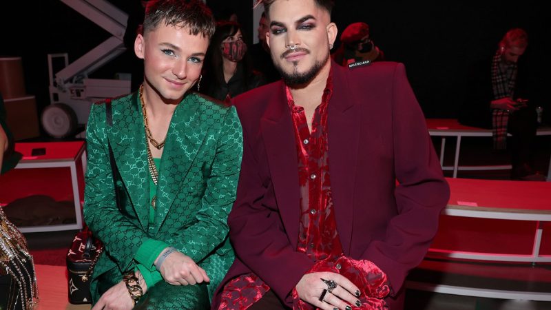 Adam Lambert and Oliver Gliese wowed everyone with their joint appearance at The Blonds Fashion Show