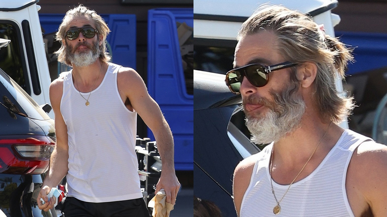 Chris Pine has radically changed his appearance