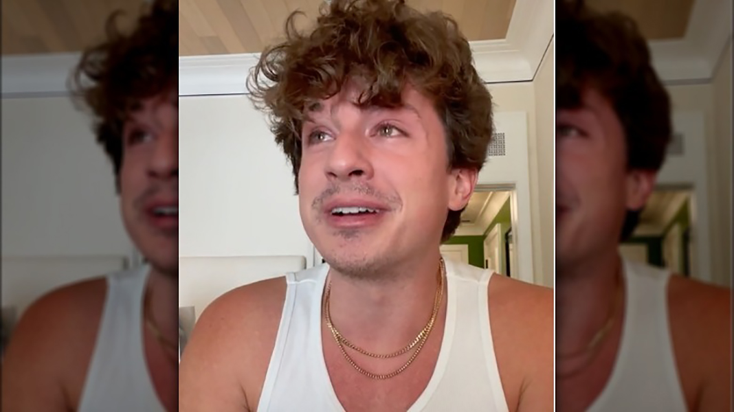 Charlie Puth couldn’t contain his emotions as he talks about his new single