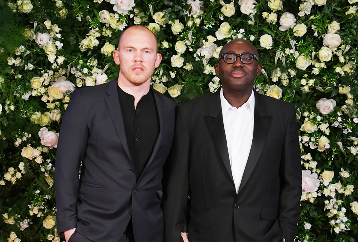 Edward Enninful and Alec Maxwell have joined their hearts